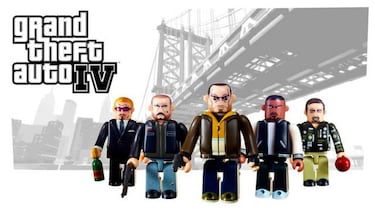 Grand Theft Auto presenta tres nuevos sets de figuras Kubrick