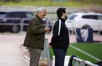 Armando Husillos, director deportivo del Málaga.