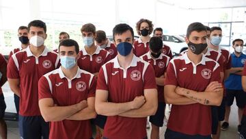 El Logro?o abre la temporada oficial este s¨¢bado en Portugal