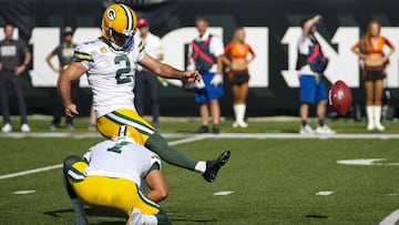 El cuarto intento fue el bueno para Mason Crosby, ya que le dio la victoria a los Green Bay Packers luego de fallar tres intentos de gol de campo.