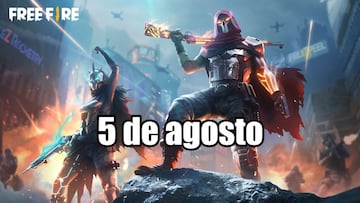 Códigos Free Fire de hoy 5 de agosto de 2021; todas las recompensas gratis