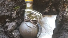 Grenade found in away end ahead of Argentine Primera C game