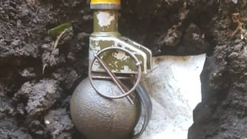 Antes de comenzar el partido de la Primera C entre Ituzaingó y Deportivo Merlo, con la presencia de ambos públicos, la policía encontró una granada.