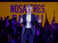 BARCELONA, 17/11/2025.- El empresario Víctor Font durante la presentación de 'El Barça que volem', la plataforma transversal que impulsa con vistas a las elecciones a la presidencia del FC Barcelona que se celebrarán en 2026. EFE/ Quique García