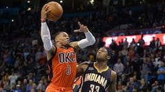 El héroe Westbrook (31+11+15) no es suficiente; Teague, 30+9