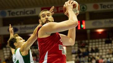 03/12/21 PARTIDO BALONCESTO BASKET
LIGA LEB ORO JORNADA 10
BASQUET GIRONA - PEÑAS HUESCA
DEBUT MARC GASOL