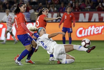 Las mejores imágenes del duelo de la Roja ante Estados Unidos