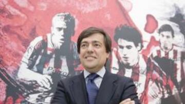 <b>OPTIMISTA. </b>Fernando García Macua está convencido de que puede volver a ser elegido presidente del Athletic.