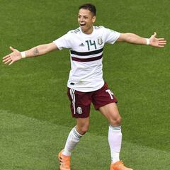 Chicharito y Matador, máximos goleadores en Mundiales