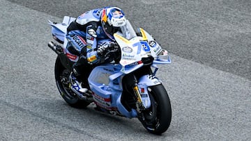 Álex Márquez, con la Ducati de Gresini en Tailandia.