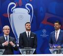 El sorteo de la Champions League en imágenes