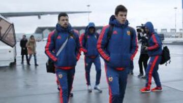 El Valencia llegando a San Petersburgo.