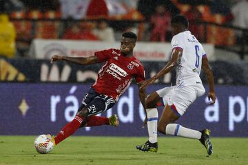 Partido entre Independiente Medellín y Deportivo Pasto por la primera fecha de los cuadrangulares de la Liga BetPlay.