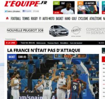 Portadas de la prensa extranjera