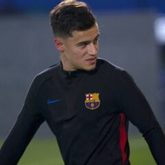 Coutinho entrenó con el equipo: apunta al Wanda Metropolitano