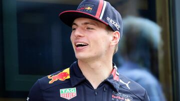 Max Verstappen (Red Bull). Hungr&iacute;a, F1 2019. 
