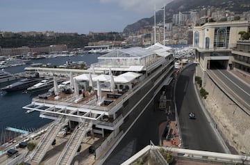 Primera sesión de entrenamiento en el circuito de Montecarlo