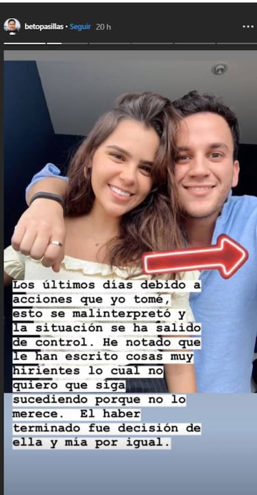 Beto Pasillas confirma el fin de noviazgo con Yuya