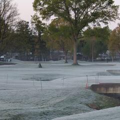 Why was the PGA Championship round 1 delayed? Weather conditions in Rochester, NY