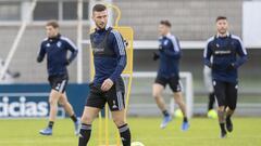 Entrenamiento de Osasuna en Tajonar