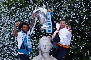 Sergio Ramos y Marcelo 