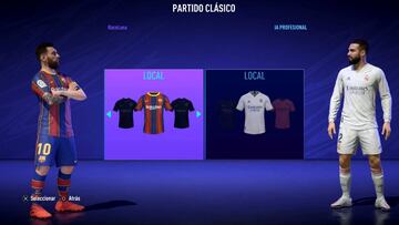 Madrid vs Barça, ¿quién es mejor en FIFA 21?