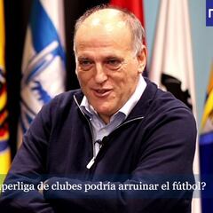 Tebas: "La Superliga es inviable; por muy súper empresario que puedas ser"