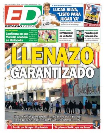 Portadas de la prensa deportiva