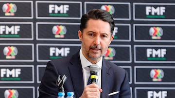 Yon de Luisa, presidente de la Federación Mexicana, desestimó que los clubes mexicanos regresen en el corto y mediano plazo a las competiciones de Conmebol.