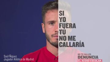La campaña de Saúl contra el acoso escolar: "Si yo fuera tú no me callaría"