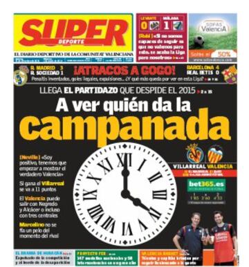 Portadas de la prensa mundial