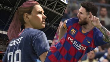 eFootball PES 2020 no planea incluir el fútbol femenino