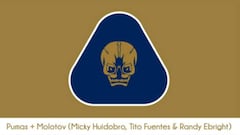 Así serían los escudos de los equipos si se fusionaran con bandas de rock