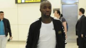 Lass Diarra, en un aeropuerto.