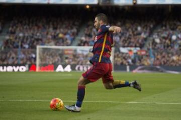 Asistencia de Arda Turán a Messi para marcar el 1-0.