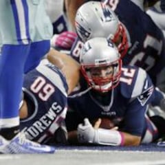 Los Patriots ganan en Dallas casi sin bajarse del autobús