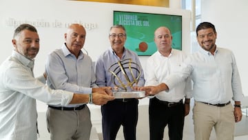 Momento de la presentación del XI Trofeo Costa del Sol.