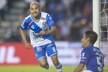 Con un gol en los últimos minutos, el Puebla empató al Cruz Azul en la jornada 8 ante la mirada incrédula de su técnico y de sus seguidores que comenzaron a pedir la renuncia del DT portugués.