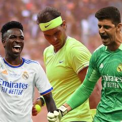 Vini, Courtois, Kroos... el mundo del deporte se rinde a Rafa Nadal