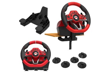 Así son los nuevos volantes de Hori para Mario Kart 8 de Switch