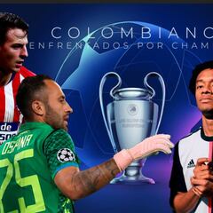 Los colombianos que se enfrentarán en Champions