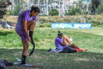 Entrenamiento de las Patriotas.