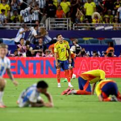 Colombia deja la vida, pero cae en la prórroga ante Argentina