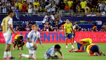Colombia cae ante Argentina en la final de Copa América