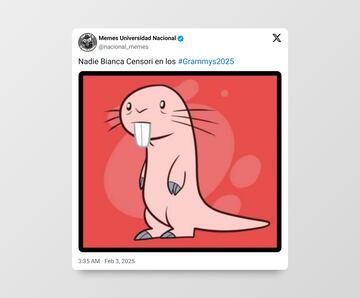 El desnudo de Bianca Censori y el look Jaden Smith: protagonistas de los memes de los Grammys 