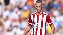 Petrovic, en un partido con el Almer&iacute;a.