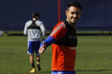 Mauricio Pinilla fue presentado hace unas semanas en el equipo de Ángel Guillermo Hoyos. Es su cuarta etapa en el equipo azul.