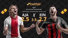 AFC Ajax vs. Eintracht Frankfurt: horario, dónde ver, pronósticos y cuadro