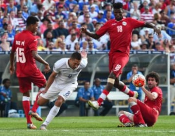 El equipo norteamericano se llevó el triunfo con goles de Dempsey (3), Zardes, Johannsson y González. Cuba recibió seis goles por segunda vez en el torneo.