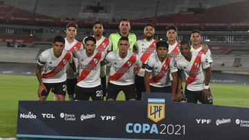 Formación de River ante Boca en la Copa Liga Profesional